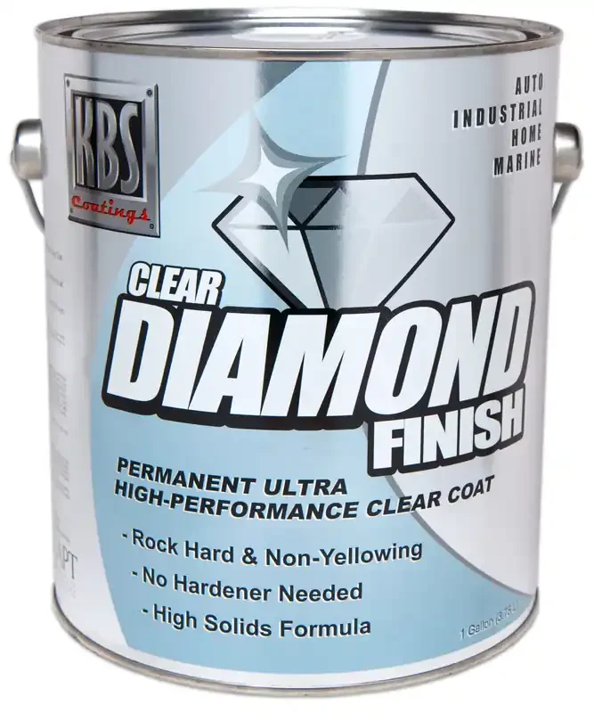 Kbs Coatings 8404 Diamondfinish Watercolor Clear Coat – 1 Quart, 32 Fl Oz (Pack Of 1)