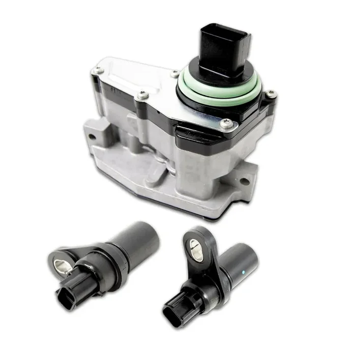Kessocco 3Pcs 42Rle Transmission Shift Solenoid Block Pack Kit Compatible With 2003-2012 Chrysler 300 Liberty Wrangler Magnum Dakota Charger Ram 1500 Raider Replace 04800171Aa 5143151Aa 92887A 49618A