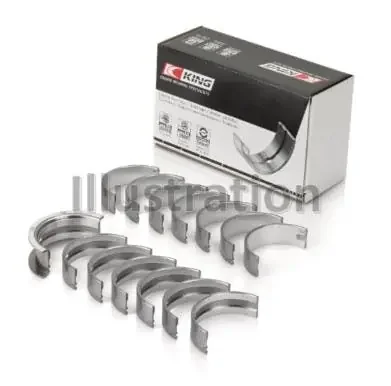 King Engine Bearings Inc MB7719SI 010 MAIN BEARING SET For AMC / JEEP 242CI 4.0L POWER-TEC