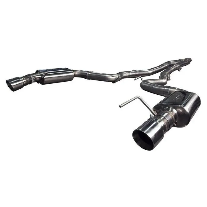 Kooks 2-1/4″ x 2-1/2″ SS Cat-Back Exhaust w/SS Tips. 2015-2017 Mustang EcoBoost. – 11534200