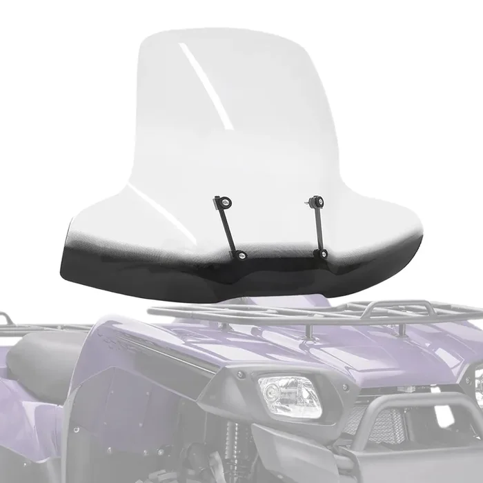 Kuafu Atv Windshields & Windscreens Universal Compatible With Polaris Arctic Cat Honda Yamaha Can-Am Kawasaki Harley Davidson Models