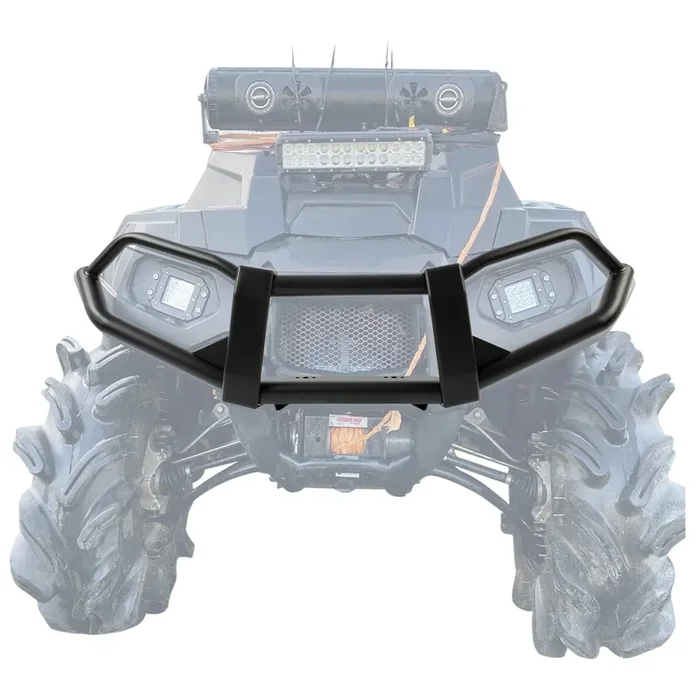 Kuafu Front Bumper Compatible With 2009-2023 Polaris Sportsman 550 X2 550 Xp 550 850 X2 850 Xp 850 Xp 1000 Black Steel Powder Coated Brush Guard Replacement For 2878709