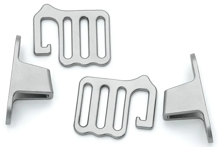 Kuryakyn 6619 Replacement Buckle 2018-2020 Ranger 1000 Models With Stock Net-Style Doors, Silver