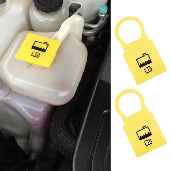 Kutyun 2Pcs Engine Coolant Reservoir Cap, Coolant Cap Replacement 55111074Aa 52079331, Engine Recovery Overflow Tank Cap Suitable For Chrysler, Dodge, Jeep, Ram