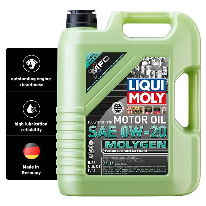 Liqui Moly Molygen New Generation Sae 0W-20 5 Liter Fully Synthetic Engine Oil Sku 20438