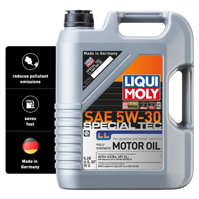 Liqui Moly Special Tec Ll Sae 5W-30 5 L Synthesis Technology Motor Oil Sku 2249