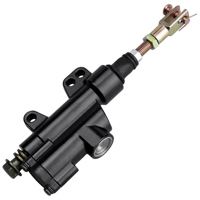 Locopow Rear Brake Master Cylinder For Chinese 50Cc 70Cc 90Cc 110Cc 125Cc Atv Dirt Pit Bike Quad Taotao Baja Bms Roketa Xpro Apollo Ssr Pitster Piranha Sunl Nst Kazuma