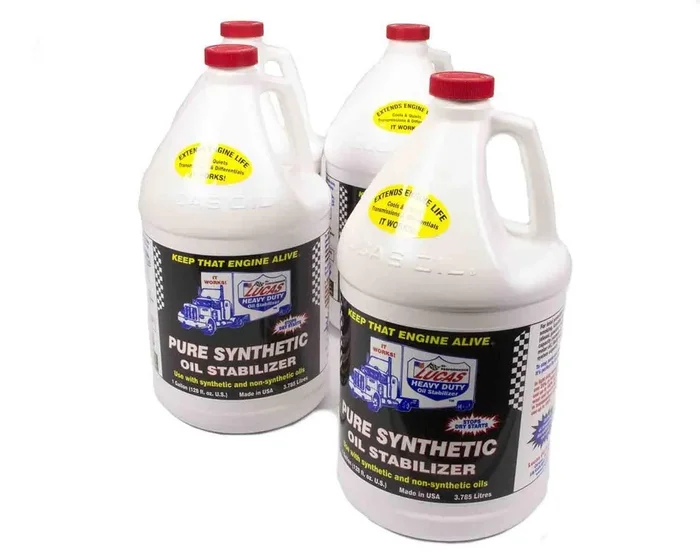 Lucas Oil 10131 Pure Synthetic Oil Stabilizer – 1 Gallon (Pack Of 4)