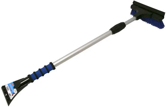 Mallory Usa 581-E Mallory Usa Telescoping Sport Utility Snow Broom With 8‘‘ Head (Colors May Vary)
