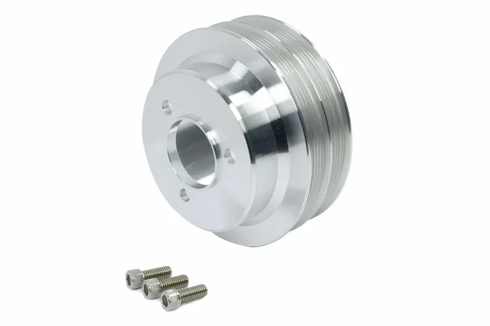 MARCH PERFORMANCE,7331,BBC Crank Pulley Natural Serpentine