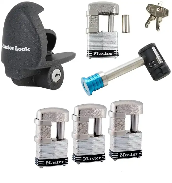 Master Lock – 6 Trailer Locks Keyed Alike 6Ka-37937-37