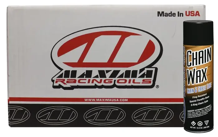 Maxima Racing Oils Cs74920-12Pk-12Pk Chain Wax Aerosol – 162 Oz., (Pack Of 12)
