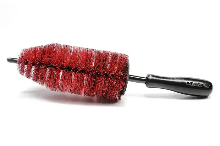 Maxshine Pp-Short Handle Car Wheel And Rim Brush, Home/Office Clean Brush, Length 30Cm