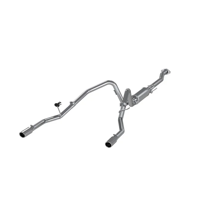 MBRP 3.5L Ecoboost F150 2.5 inch CatBack Dual Rear Exit Aluminized Steel – S5240AL