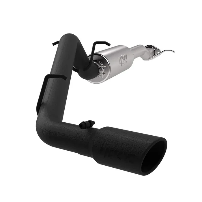 Mbrp S5090Blk Exhaust System Cat Back (2017 – Up Chev/Gmc Colorado/Canyon 2.5L/3.6L 3‘, Turn Down, Black Coated), 1 Pack