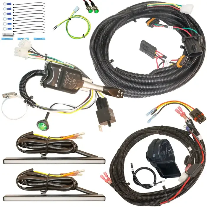 Mcsadventures Street Legal Plug And Play Turn Signal Horn Kit For 14-23 Polaris Rzr 1000, 19+ Ranger Xp 1000