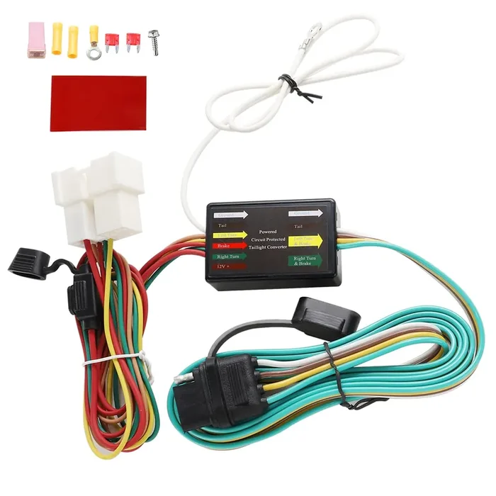 Mecmo 4-Pin Trailer Wiring Harness For 2016-2022 Honda Pilot & 2019-2022 Honda Passport, 56291 T-Connector Vehicle Side Towing H