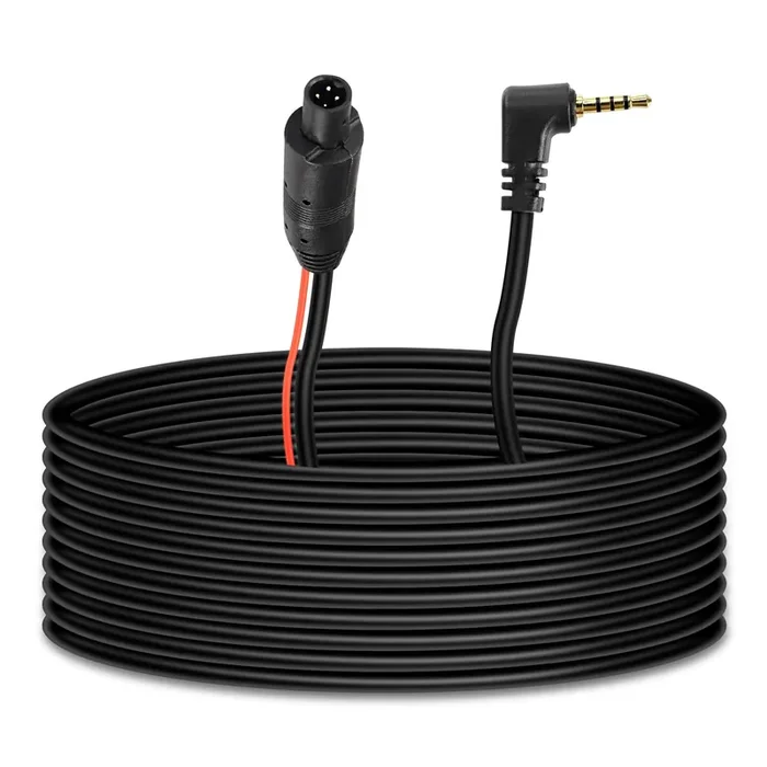 Meiryfa 4 Pin Dash Cam Cable Rear View Camera Wire 4 Pin Male To 2.5Mm Male Plug Car Backup Camera Reverse Mirror Extension Cord