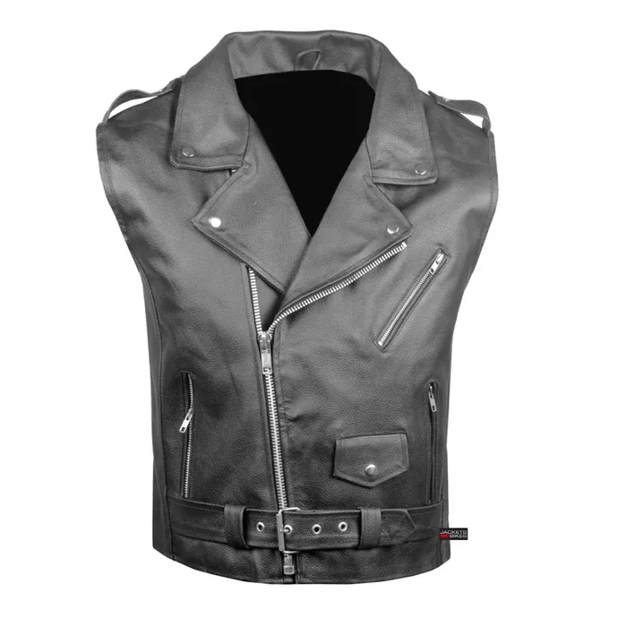 Men‘S Classic Cowhide Leather Motorcycle Biker Vest Concealed Carry Gun Pockets Vintage Cruiser Vest For Men Stylish Club Riding Vest Black Xxl