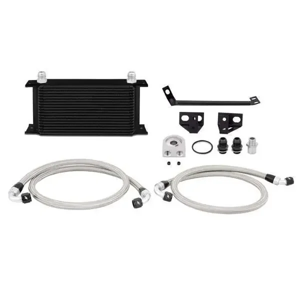 Mishimoto 15-17 Mustang Ecoboost Oil Cooler – Non Thermostatic Black