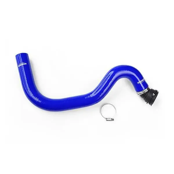 Mishimoto 2015-2017 Mustang GT Silicone Upper Radiator Hose (Blue)