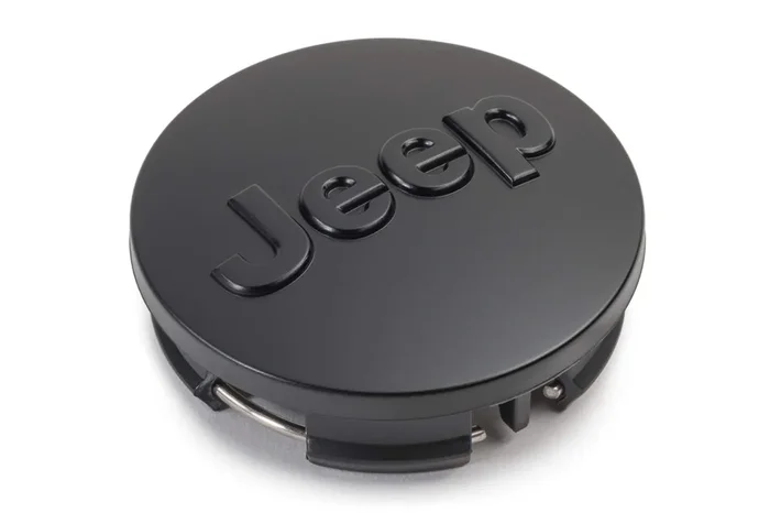 Mopar 2013-2021 Jeep Black Center Cap For Satin / Matte Finish Wheels New Oem