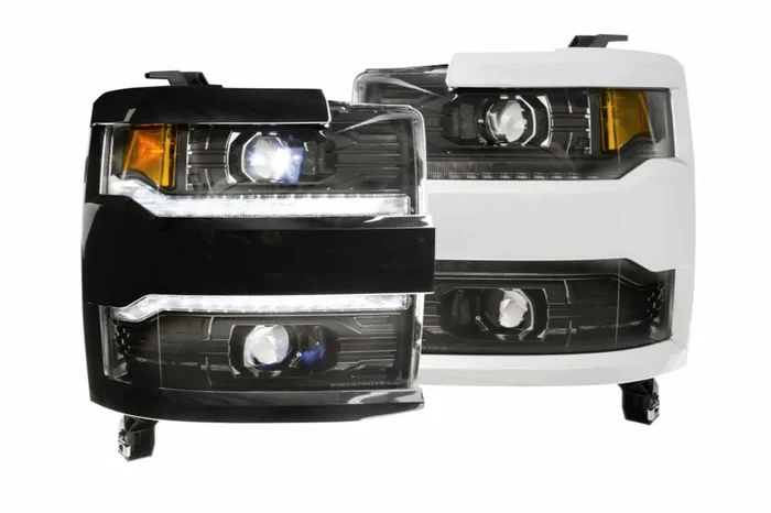 Morimoto XB Headlight Grille Trim Bezels LF541 (Pair / Unfinished) LF541.B