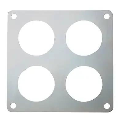 Moroso 64935 Carburetor Safety Plate,Stl