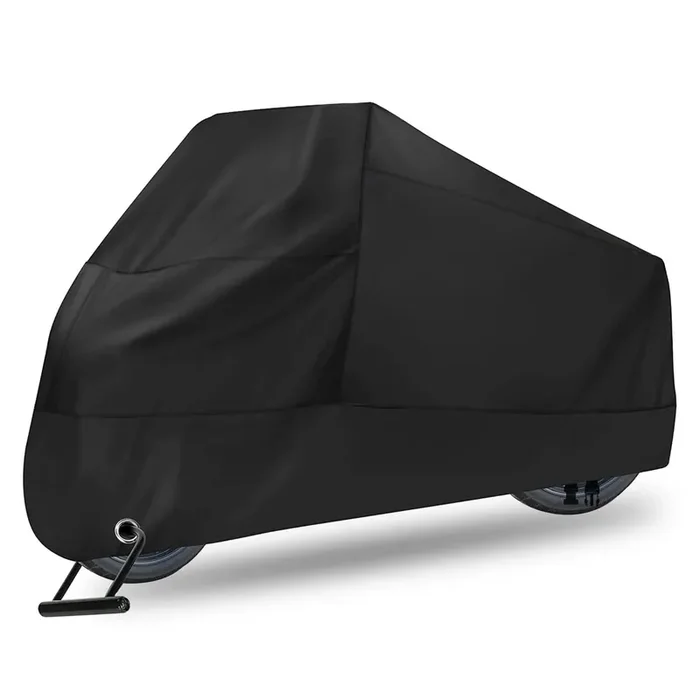 Motorcycle Cover Heavy Duty Waterproof Durable Waterproof Scooter Cover With Windproof And Security System – Fits Up To 96 Inch Large Motorcycle