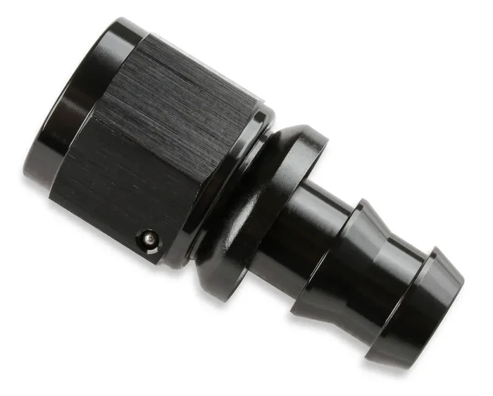 Mr. Gasket 200110-BL -10 ST HOSE END PUSH-ON BLACK