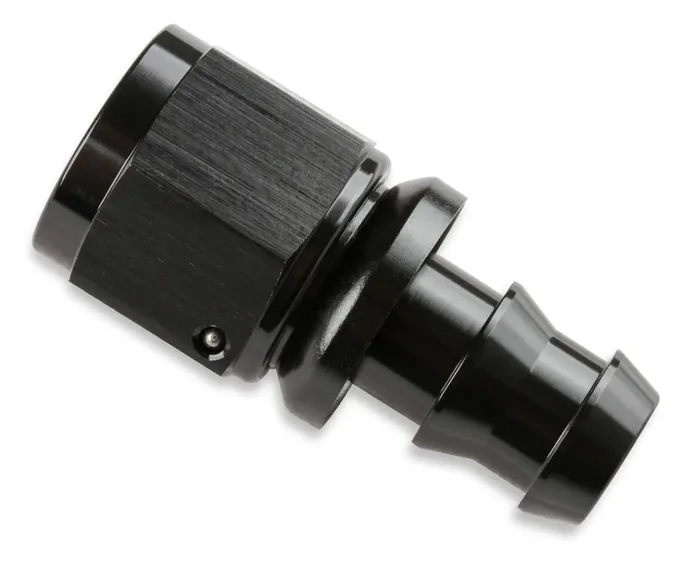 Mr. Gasket 200112-BL -12 ST HOSE END PUSH-ON BLACK