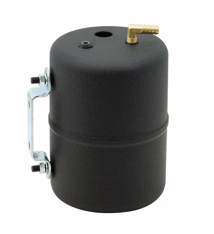 Mr. Gasket 3701 VACUUM CANISTER BLACK PAINTED