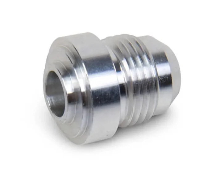Mr. Gasket 497112 -12 MALE WELD FITTING ALUMINUM