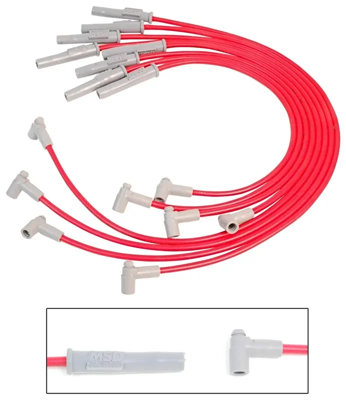 Msd 35389 Wire Set, Super Conductor, Ford 351C-460 With Hei Cap