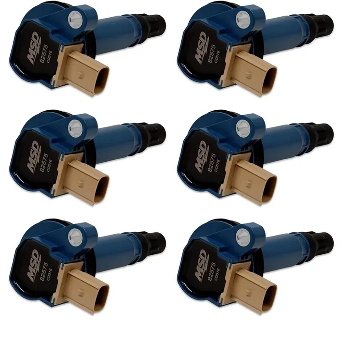 Msd 825765 Coil,Blue,Ford Eco-Boost 3.5L V6, 6-Pk