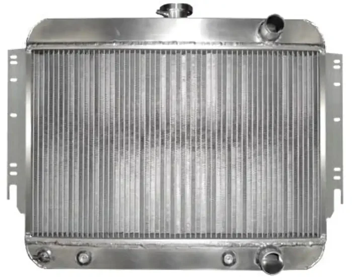 Northern Radiator 205200 Muscle Car Radiator – 20 1/2 x 24 3/4 x 3 (DOWNFLOW) W/ CONNECTIONS ON RIGHT