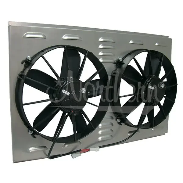 Northern Radiator Z40086 Dual 10 Inch Hurricane Electric Fan