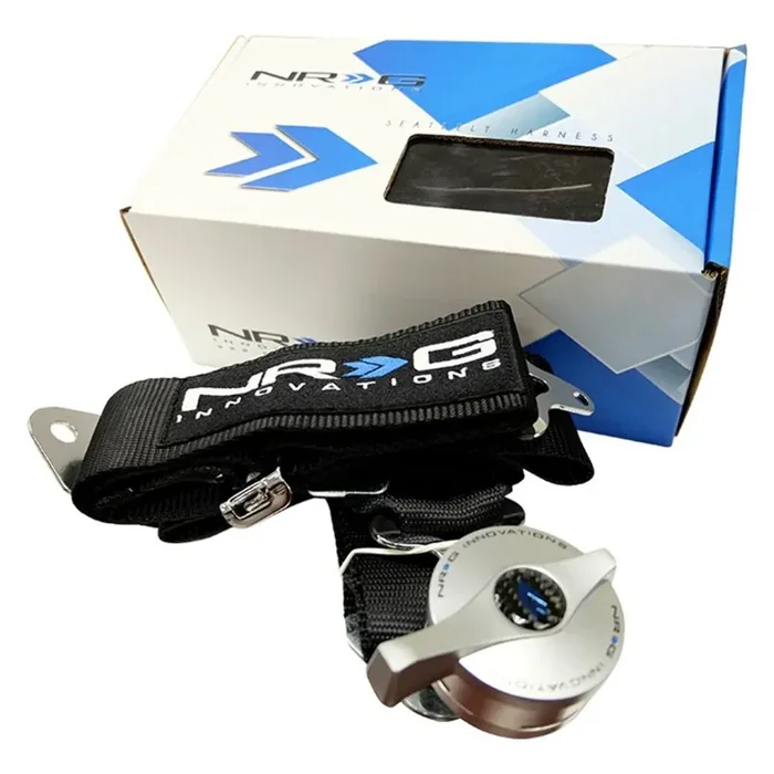 NRG Innovations 5pt Seat Belt Harness Cam Lock SBH-R6PC BK