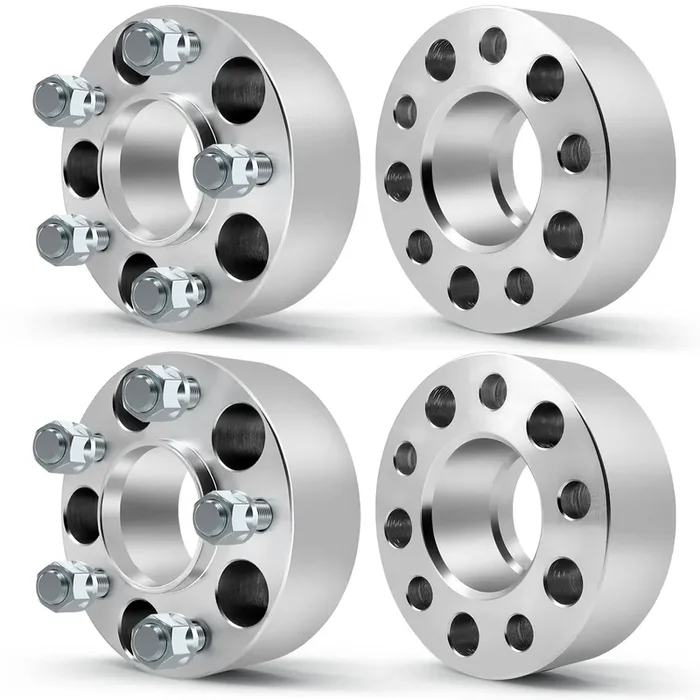 Ocpty 4Pcs 5X4.5 To 5X4.5 Wheel Spacers 2 Inch 1/2 Studs 70.5Mm Hub Bore Forged Hub Centric Wheel Spacers 5 Lug Fit For Aviator