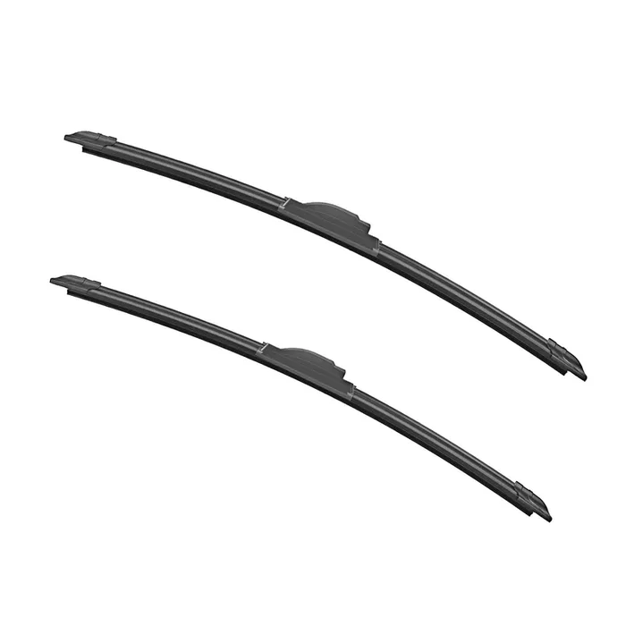 Oem Quality 24‘‘ + 17‘‘ Premium All-Seasons Durable Stable And Quiet Windshield Wiper Blades-J Hook Wipers(Set Of 2)