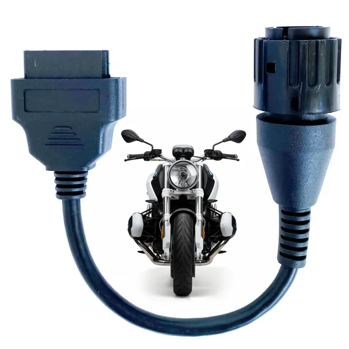 Ohp 10 Pin Obd Adapter For Bmw Motorcycle Gs-911 Alternative Fits Obdlink & Obd2 Standard (Portable)
