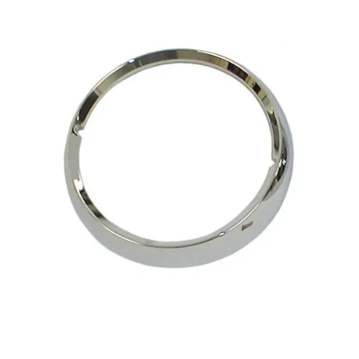 Omix-Ada 12419.03 Headlight Bezel, Chrome, Single Oe Reference 5460087 Fits 1972-1986 Jeep Cj