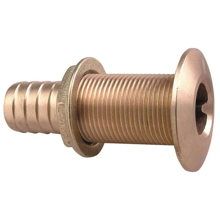 Perko 0350007Dpp Thru-Hull Connection (Plain Bronze, Use With 1-1/4‘‘ Hose)