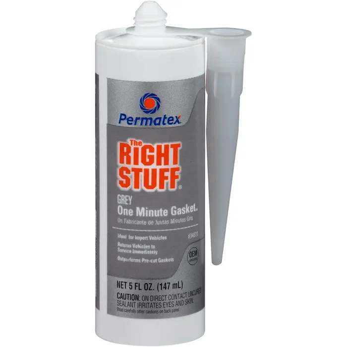 Permatex 34311-6Pk The Right Stuff Grey Gasket Maker, 5 Oz. (Pack Of 6)