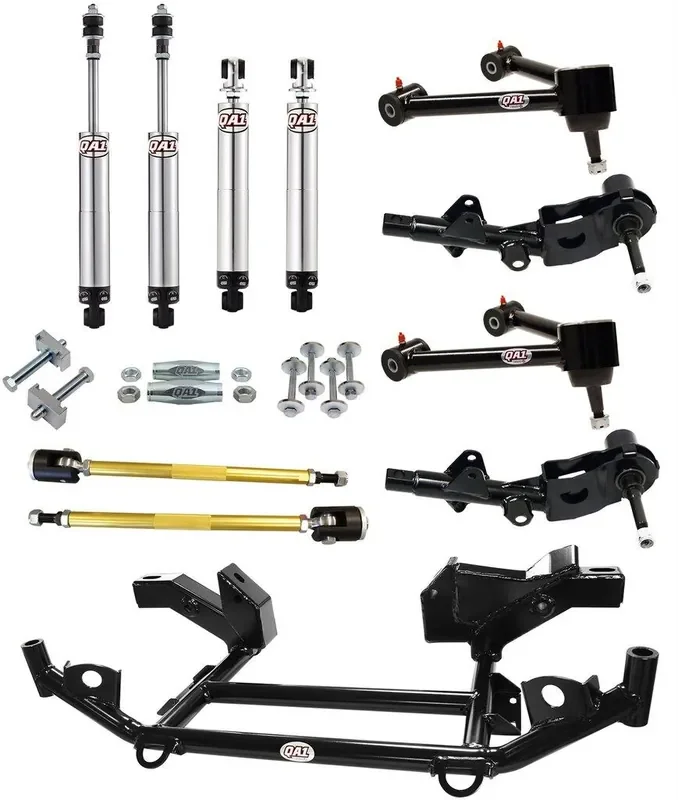 QA1 Drag Kit, Level 2, Mopar B-Body 66-70 Mopar B-Body, W/Shocks – DK02-CRB1
