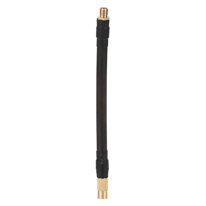 Qiilu Portable Compressor Air Extension Hose, 6.3In Tire Inflator Extension Hose Air Pump Tube Fit For Electric Inflator Bicycle Motorcycle Automobile