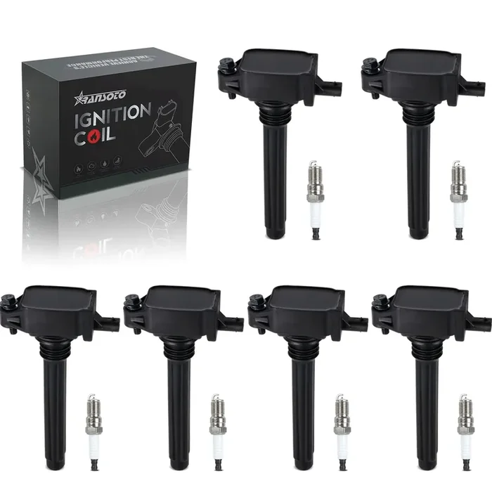 Ransoto 3.6L V6 Uf648 C1791 Ignition Coil Pack With Spark Plug 97390 Compatible With Chrysler 200 300 Town & Country Dodge Challenger Charger Durango Journey Ram Jeep Grand Cherokee Wrangler