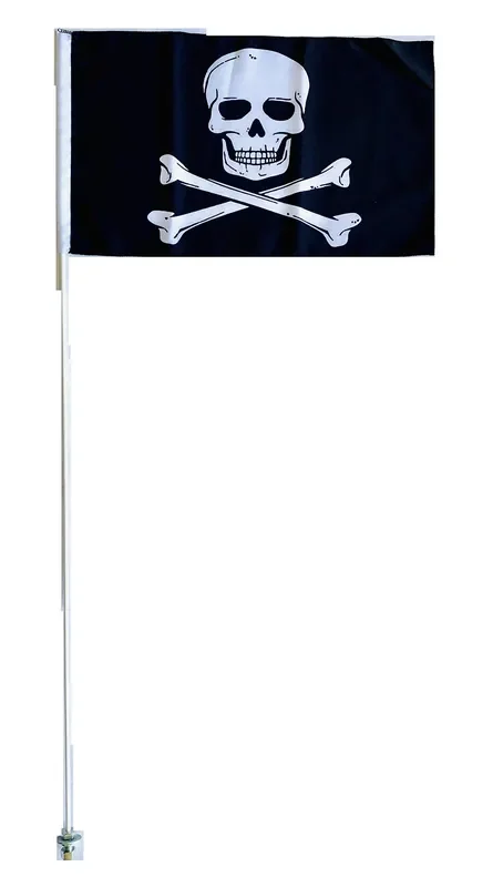 Raptor Trx Ltz Banshee Yfz Rzr Flexible 6‘ Whip Flag Glamis Dunes Pirate Design