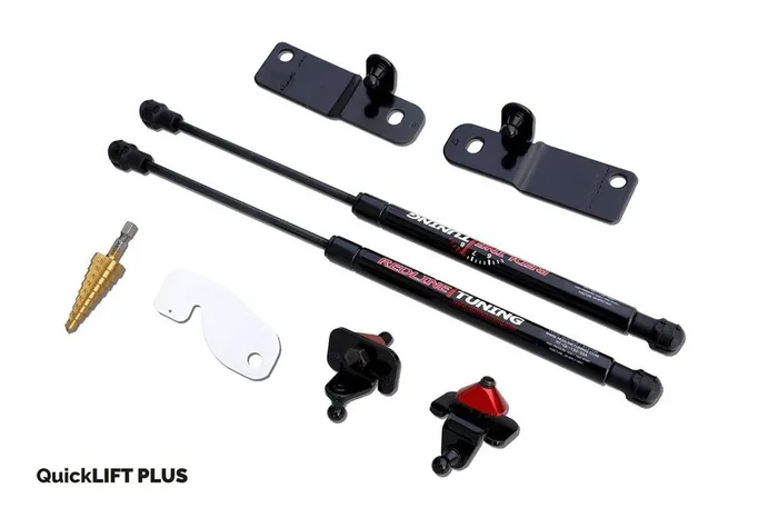 Redline Tuning 21-11035-02 2015+ Ford Mustang QuickLIFT PLUS Hood Lift System