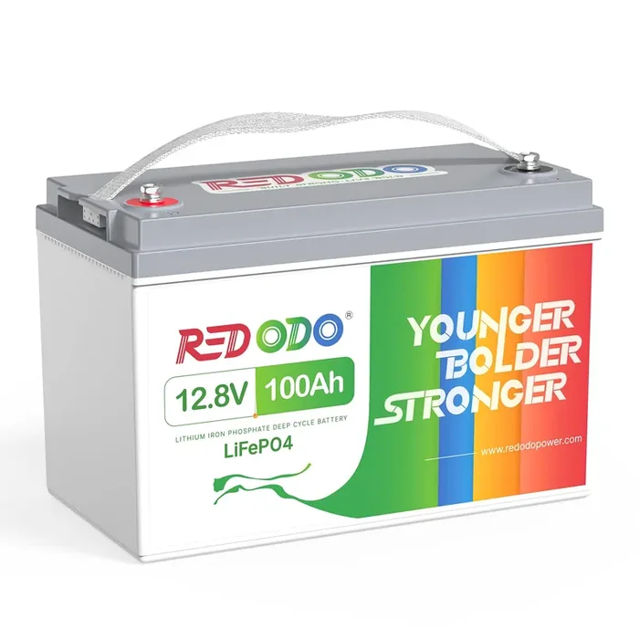 Redodo 12V 100Ah Lifepo4 Battery, Group 31 Lithium Battery With 100A Bms, Up To 15000 Deep Cycles Battery For Rv, Solar, Trolling Motor And Off Grid